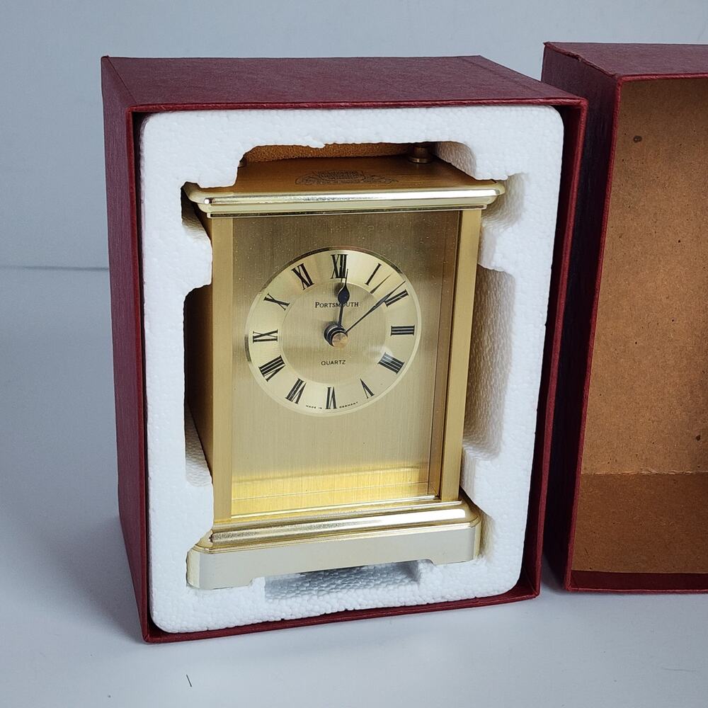Vintage Battery-Powered Quartz Clock